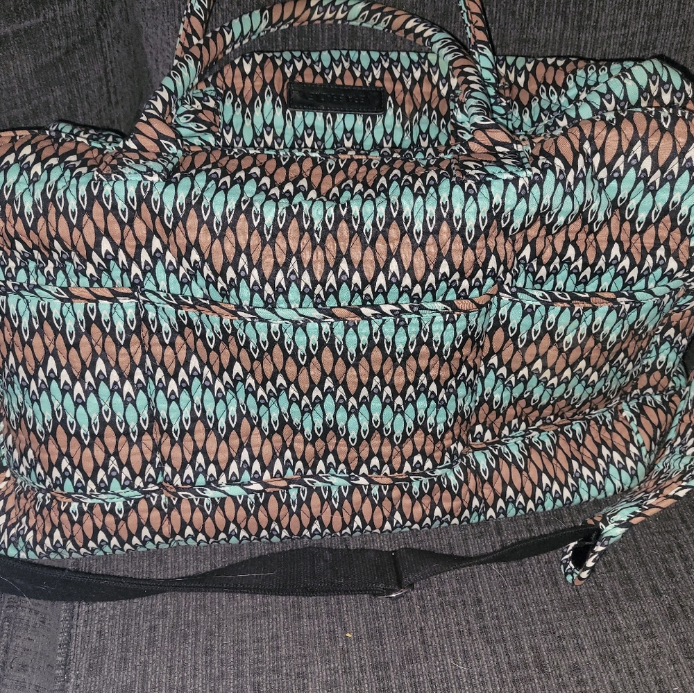 Vera Bradley weekender (Sierra Stream pattern)